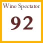 Wine Spectator rating 90
